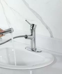 Tuscany® Forden Polished Chrome One Handle Pull-Out Bathroom Faucet - Modern Elegance for Your Bathroom 33 Tuscany® Forden Polished Chrome One Handle Pull-Out Bathroom Faucet - Modern Elegance for Your Bathroom -Tuscany Shop 6736174 DP AP SH RS