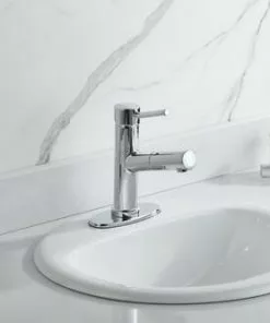 Tuscany® Forden Polished Chrome One Handle Pull-Out Bathroom Faucet - Modern Elegance for Your Bathroom 25 Tuscany® Forden Polished Chrome One Handle Pull-Out Bathroom Faucet - Modern Elegance for Your Bathroom -Tuscany Shop 6736174 DP SC LS