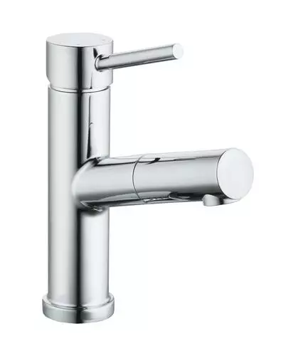 Tuscany® Forden Polished Chrome One Handle Pull-Out Bathroom Faucet - Modern Elegance for Your Bathroom 2 Tuscany® Forden Polished Chrome One Handle Pull-Out Bathroom Faucet - Modern Elegance for Your Bathroom - Image 2