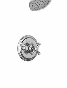 Tuscany® Victoria One-Handle 1-Spray Polished Chrome Bathtub Shower Faucet - Elegant Design & Durability