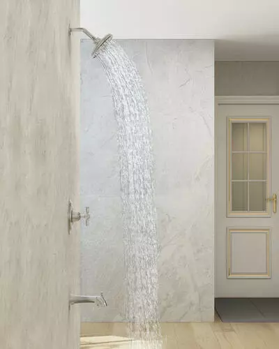 Tuscany® Victoria One-Handle 1-Spray Polished Chrome Bathtub Shower Faucet - Elegant Design & Durability 6 Tuscany® Victoria One-Handle 1-Spray Polished Chrome Bathtub Shower Faucet - Elegant Design & Durability - Image 6