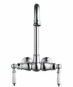 Tuscany® Winterset™ Two-Handle Polished Chrome Freestanding Bathtub Faucet – Deck/Wall Mount 10 Tuscany® Winterset™ Two-Handle Polished Chrome Freestanding Bathtub Faucet – Deck/Wall Mount -Tuscany Shop 6736196 FV