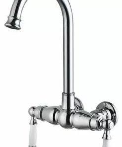 Tuscany® Winterset™ Two-Handle Polished Chrome Freestanding Bathtub Faucet – Deck/Wall Mount 9 Tuscany® Winterset™ Two-Handle Polished Chrome Freestanding Bathtub Faucet – Deck/Wall Mount -Tuscany Shop 6736196 RS 45