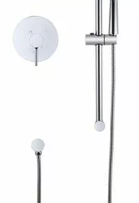 Tuscany® Forden One-Handle 3-Spray Polished Chrome Shower Faucet with Slide Bar & Handheld Shower - Modern Bathroom Upgrade 13 Tuscany® Forden One-Handle 3-Spray Polished Chrome Shower Faucet with Slide Bar & Handheld Shower - Modern Bathroom Upgrade -Tuscany Shop 6736197 FV