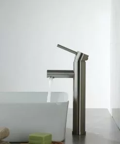 Tuscany® Forden One-Handle Brushed Nickel Vessel Bathroom Faucet | Modern Design & Durable Finish -Tuscany Shop 6736199 Scene 3