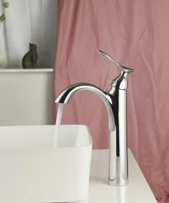 Tuscany® Marianna Polished Chrome One-Handle Vessel Bathroom Faucet - Elegant & Durable Design -Tuscany Shop 6736210 IU RS