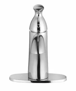Tuscany® Marianna One-Handle 4" Centerset Polished Chrome Bathroom Faucet - Modern Design, Durable Finish -Tuscany Shop 6736214 FV