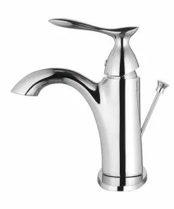 Tuscany® Marianna One-Handle 4" Centerset Polished Chrome Bathroom Faucet - Modern Design, Durable Finish -Tuscany Shop 6736214 RS