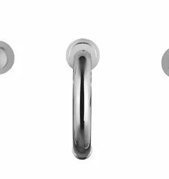 Tuscany® Forden™ Polished Chrome 6"-10" Widespread Bathroom Faucet - Two-Handle Design -Tuscany Shop 6736221 TV