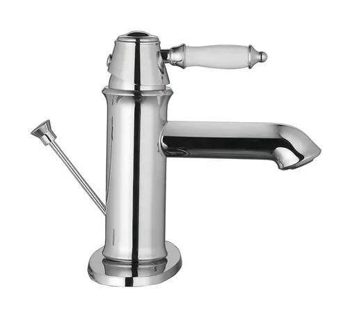Tuscany® Winterset One-Handle 4" Centerset Polished Chrome Bathroom Faucet - Elegant & Durable Design 2 Tuscany® Winterset One-Handle 4" Centerset Polished Chrome Bathroom Faucet - Elegant & Durable Design - Image 2
