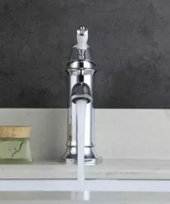 Tuscany® Winterset One-Handle 4" Centerset Polished Chrome Bathroom Faucet - Elegant & Durable Design 24 Tuscany® Winterset One-Handle 4" Centerset Polished Chrome Bathroom Faucet - Elegant & Durable Design -Tuscany Shop 6736223 NDP IU FV