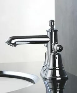 Tuscany® Winterset Polished Chrome 4" Centerset Bathroom Faucet – Elegant Two-Handle Design -Tuscany Shop 6736224 SC RS