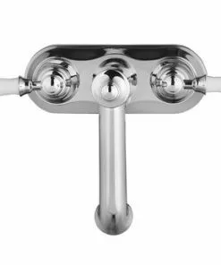 Tuscany® Winterset Polished Chrome 4" Centerset Bathroom Faucet – Elegant Two-Handle Design -Tuscany Shop 6736224 TV