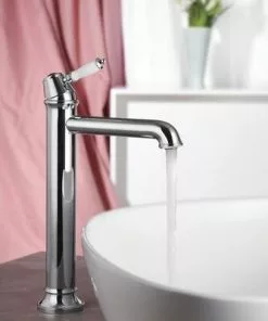 Tuscany® Winterset Polished Chrome Vessel Bathroom Faucet - One-Handle Design 26 Tuscany® Winterset Polished Chrome Vessel Bathroom Faucet - One-Handle Design -Tuscany Shop 6736226 IU LS 45