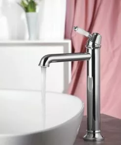 Tuscany® Winterset Polished Chrome Vessel Bathroom Faucet - One-Handle Design 28 Tuscany® Winterset Polished Chrome Vessel Bathroom Faucet - One-Handle Design -Tuscany Shop 6736226 IU RS 45