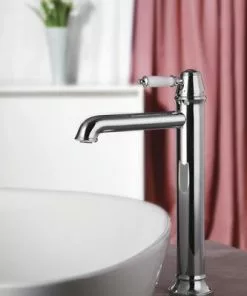 Tuscany® Winterset Polished Chrome Vessel Bathroom Faucet - One-Handle Design 33 Tuscany® Winterset Polished Chrome Vessel Bathroom Faucet - One-Handle Design -Tuscany Shop 6736226 SC RS 45