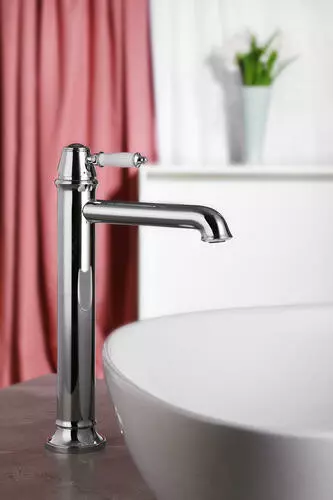 Tuscany® Winterset Polished Chrome Vessel Bathroom Faucet - One-Handle Design 5 Tuscany® Winterset Polished Chrome Vessel Bathroom Faucet - One-Handle Design - Image 5