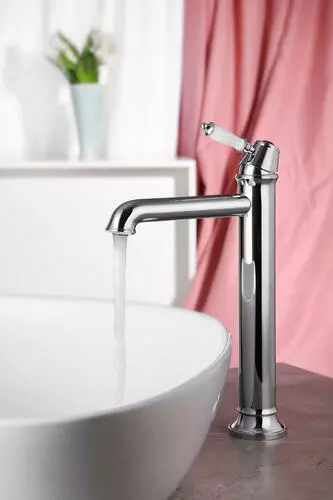 Tuscany® Winterset Polished Chrome Vessel Bathroom Faucet - One-Handle Design 6 Tuscany® Winterset Polished Chrome Vessel Bathroom Faucet - One-Handle Design - Image 6