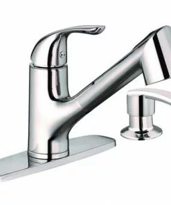 Tuscany® Whitemore One-Handle Pull-Out Polished Chrome Kitchen Faucet - Sleek & Durable Design