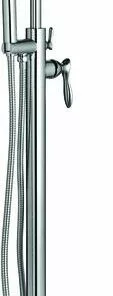 Tuscany® Marianna Polished Chrome Freestanding Bathtub Faucet with Handheld Shower