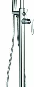 Tuscany® Marianna Polished Chrome Freestanding Bathtub Faucet with Handheld Shower -Tuscany Shop 6736246 RT