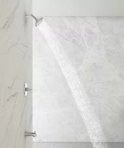 Tuscany® Winterset One-Handle 6-Spray Polished Chrome Bathtub Shower Faucet -Tuscany Shop 6736251 IU LS