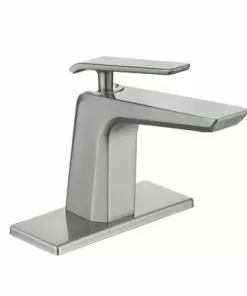 Tuscany® Onaka Brushed Nickel One-Handle 4" Centerset Bathroom Faucet