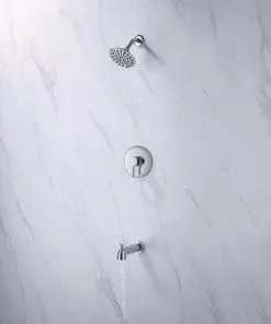 Tuscany® Forden One-Handle 6-Spray Polished Chrome Bathtub Shower Faucet -Tuscany Shop 6736265 IU RS 45 V2