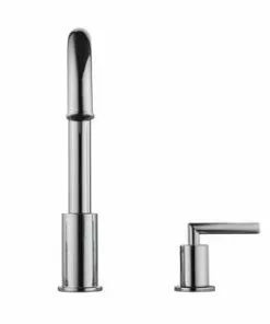 Tuscany® Forden Two-Handle 1-Spray Polished Chrome Roman Bathtub Faucet with Handheld Shower -Tuscany Shop 6736275 FV