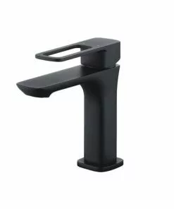 Tuscany® Gatineau One-Handle 4" Centerset Matte Black Bathroom Faucet - Modern Design, Durable Finish -Tuscany Shop 6736319 NDP RS 45