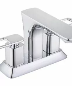 Tuscany® Gatineau Two-Handle 4" Centerset Polished Chrome Bathroom Faucet - Stylish & Durable