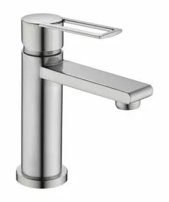 Tuscany® Overlook One-Handle Brushed Nickel Bathroom Faucet – Stylish & Durable Design -Tuscany Shop 6736500 NDP LS