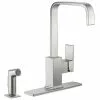 Tuscany® Ginkgo™ One-Handle Stainless Steel Kitchen Faucet - High Arc, Durable Design