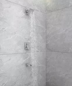 Tuscany® Polished Chrome Free Fall One-Handle 1-Spray Bathtub Shower Faucet -Tuscany Shop 6737054 IU LS 45 V1