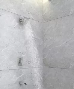 Tuscany® Polished Chrome Free Fall One-Handle 1-Spray Bathtub Shower Faucet -Tuscany Shop 6737054 Scene 1