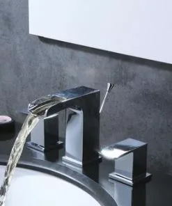 Tuscany® Free Fall Two-Handle 6"-10" Widespread Polished Chrome Bathroom Faucet -Tuscany Shop 6737057 IU RS 45 1