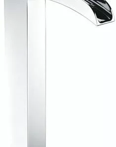 Tuscany® Free Fall One-Handle Polished Chrome Vessel Bathroom Faucet - Modern Design, Easy Installation