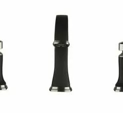 Tuscany® Audrey Two-Handle 6"-10" Widespread Chocolate Bronze/Brushed Nickel Bathroom Faucet | Elegant & Durable Design -Tuscany Shop 6737067 FV