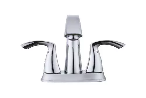 Tuscany® Esa™ Two-Handle 4" Centerset Polished Chrome Bathroom Faucet - Elegant & Durable 3 Tuscany® Esa™ Two-Handle 4" Centerset Polished Chrome Bathroom Faucet - Elegant & Durable - Image 3