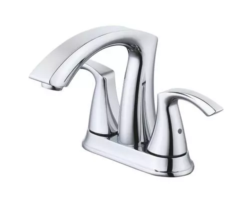 Tuscany® Esa™ Two-Handle 4" Centerset Polished Chrome Bathroom Faucet - Elegant & Durable 2 Tuscany® Esa™ Two-Handle 4" Centerset Polished Chrome Bathroom Faucet - Elegant & Durable - Image 2