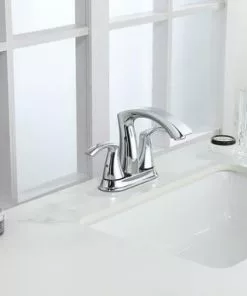 Tuscany® Esa™ Two-Handle 4" Centerset Polished Chrome Bathroom Faucet - Elegant & Durable 12 Tuscany® Esa™ Two-Handle 4" Centerset Polished Chrome Bathroom Faucet - Elegant & Durable -Tuscany Shop 6737069 SC LS 45
