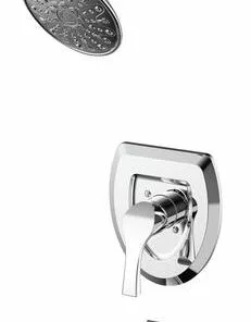 Tuscany® Esa™ One-Handle 1-Spray Polished Chrome Bathtub Shower Faucet - Modern Bathroom Fixture