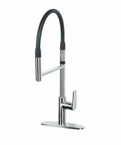 Tuscany® Salton One-Handle Pull-Down Stainless Steel Kitchen Faucet – Modern & Durable -Tuscany Shop 6739576 1