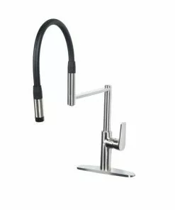 Tuscany® Salton One-Handle Pull-Down Stainless Steel Kitchen Faucet – Modern & Durable -Tuscany Shop 6739576 3