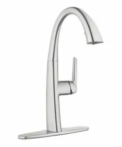 Tuscany® Bourn One-Handle Pull-Down Stainless Steel Kitchen Faucet - Modern & Durable Design