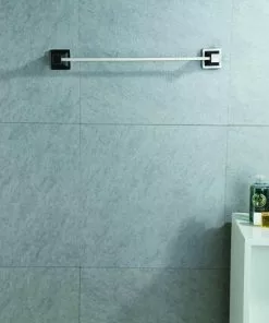 Tuscany® Audrey™ 18" Chocolate Bronze/Brushed Nickel Towel Bar - Premium Bathroom Hardware -Tuscany Shop 6751279 a