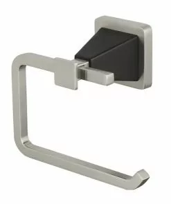 Tuscany® Audrey™ Chocolate Bronze/Brushed Nickel Toilet Paper Holder - Elegant Bathroom Accessory -Tuscany Shop 6751280 RS