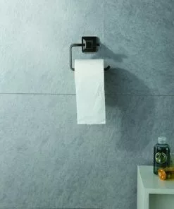 Tuscany® Audrey™ Chocolate Bronze/Brushed Nickel Toilet Paper Holder - Elegant Bathroom Accessory -Tuscany Shop 6751280 d