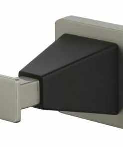 Tuscany® Audrey™ Chocolate Bronze/Brushed Nickel Robe Hook - Elegant Bathroom Hardware -Tuscany Shop 6751282 RS