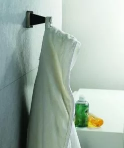 Tuscany® Audrey™ Chocolate Bronze/Brushed Nickel Robe Hook - Elegant Bathroom Hardware -Tuscany Shop 6751282 b